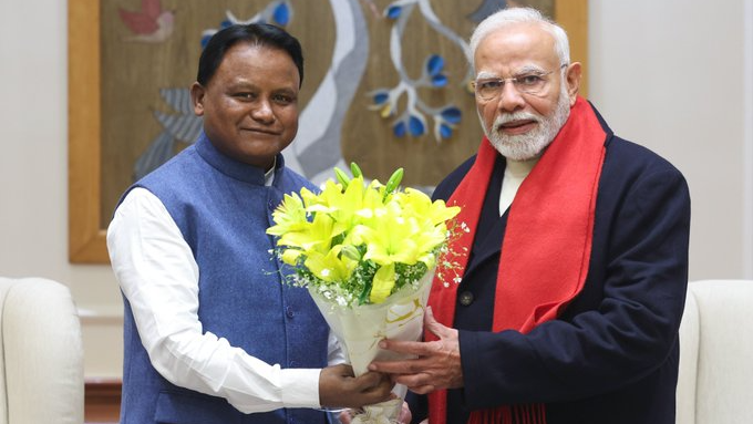 Odisha CM meets PM Modi, invites for PBD convention, Make in Odisha Conclave