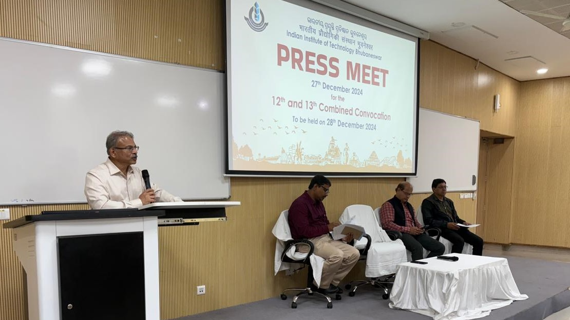 IIT Bhubaneswarall set to hold 12th and 13th combined convocation