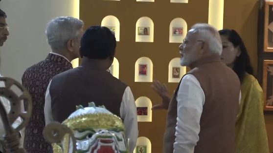 Pravasi Bharatiya Divas: PM Modi inaugurates exhibition
