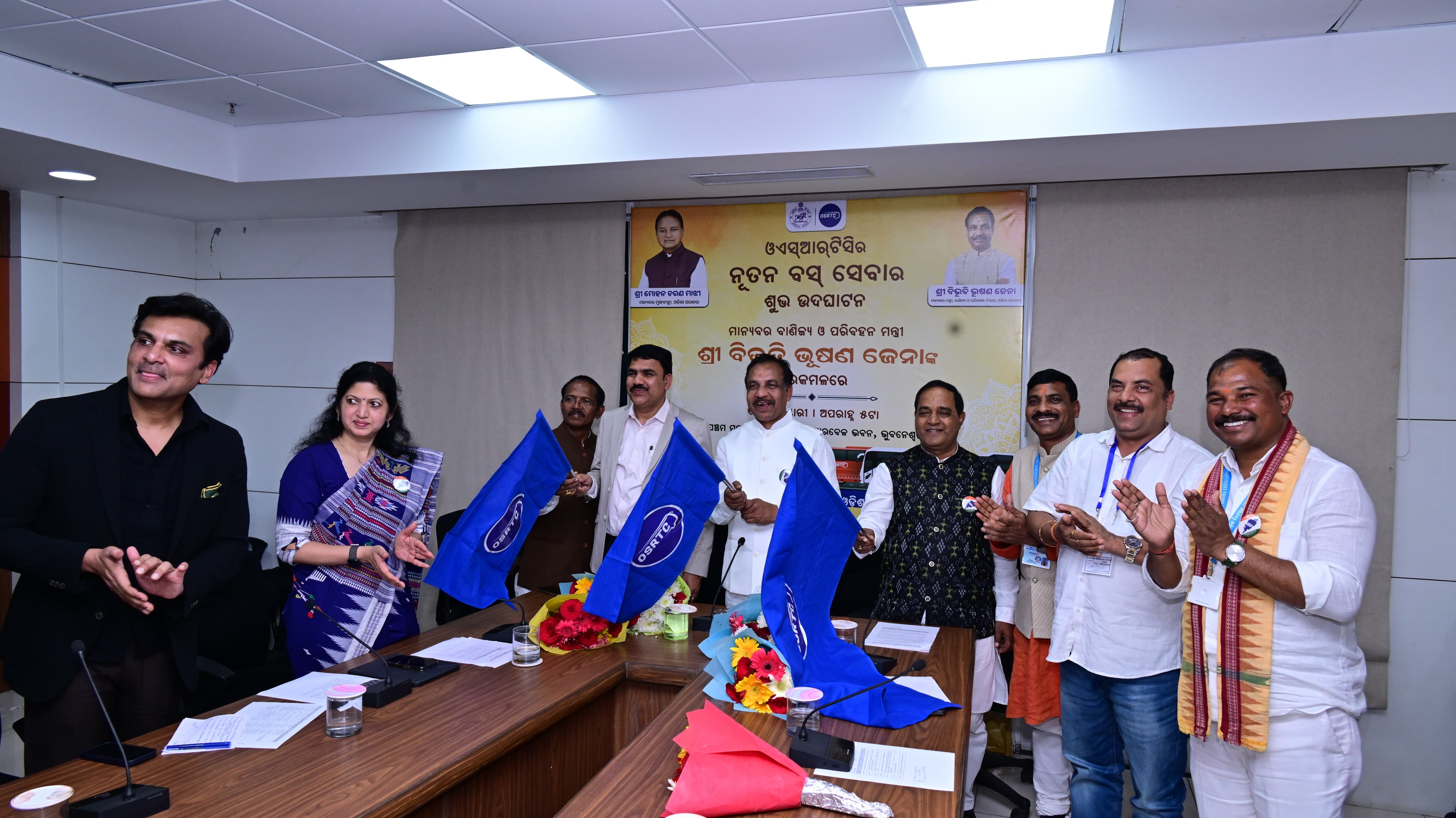 OSRTC launches new bus services in nine routes