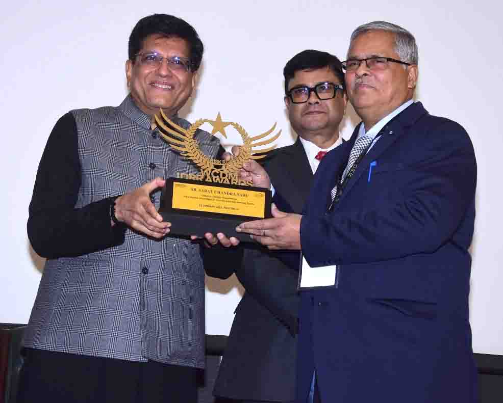 Head of SOA Centre for Environment and Climate honoured with WCDM-DRR award