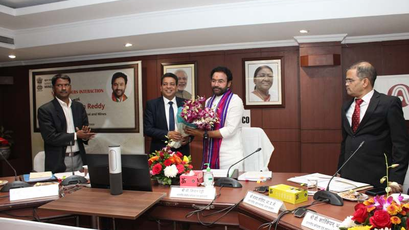 Union Mines Minister interacts with stakeholders in Odisha
