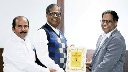 SOA Founder President felicitated