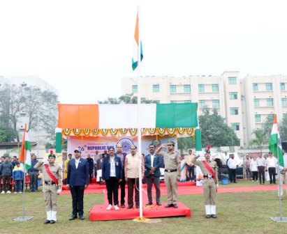 76th Republic Day celebrated at Siksha ‘O’ Anusandhan