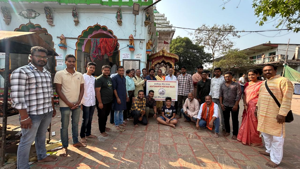 First Jagatsinghpur Heritage Walks from Maa Sarala Temple