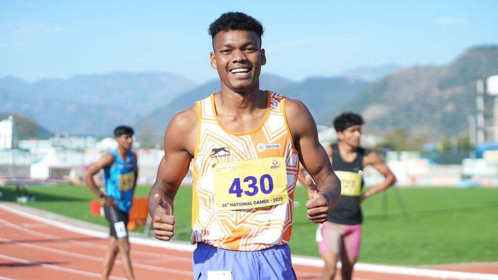 Winning my first National Games Gold with a personal best is a special feeling: Bapi Hansda