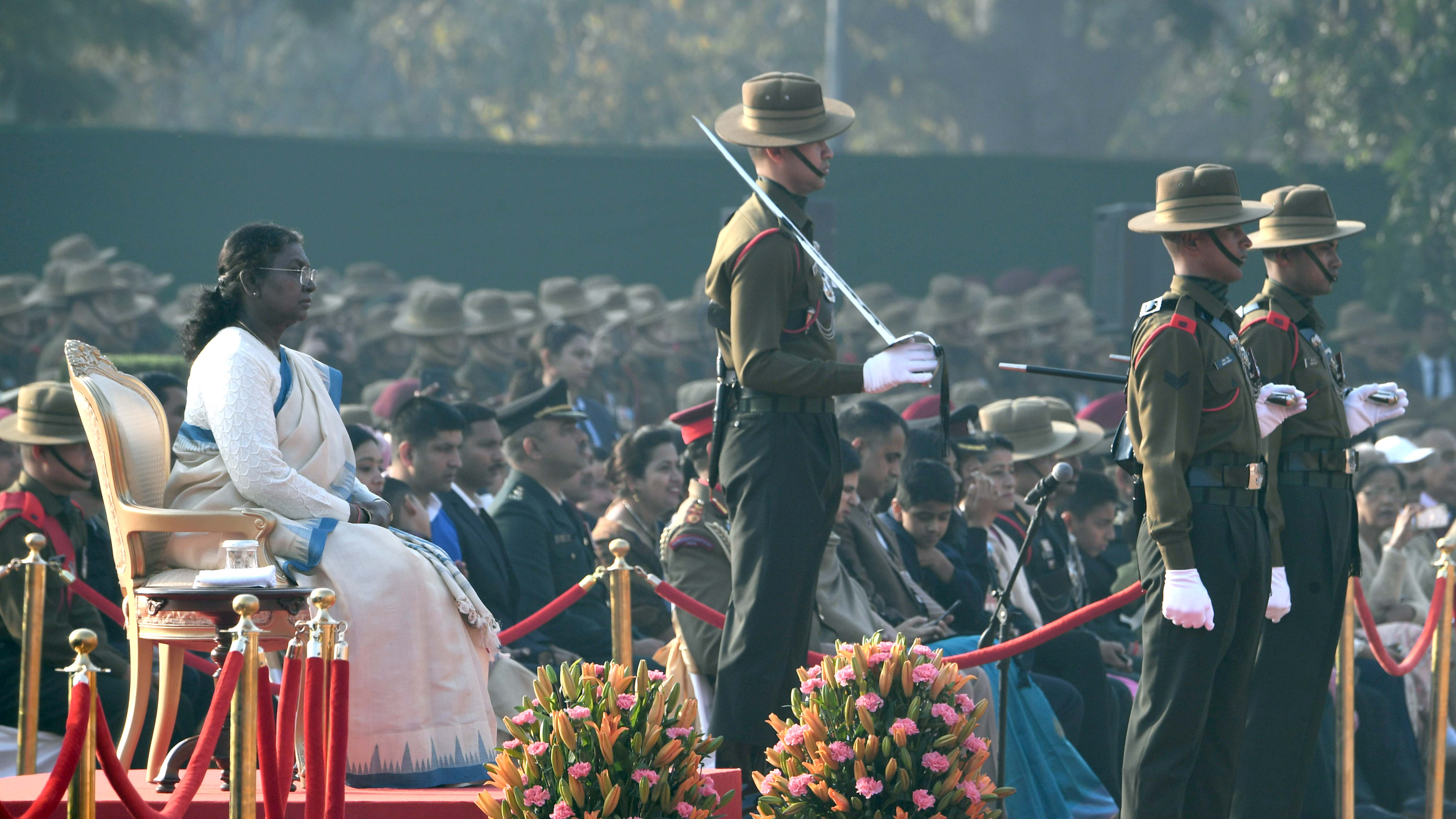 President Murmu witnesses change of guard ceremony in new format
