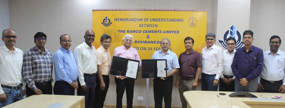 IIT Bhubaneswar signs MoU with Ramco Cements 