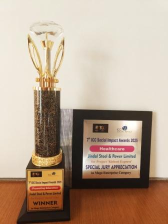 JSP bags two awards at 7th ICC Social Impact Awards 2025