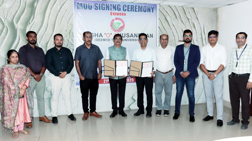SOA Signs MoU with KFin Technologies for Talent & Industry Collaboration