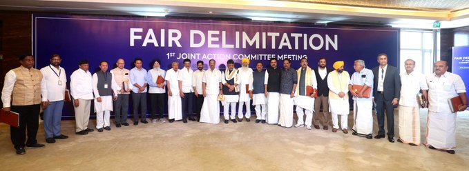 JAC meeting calls for 25-year freeze on delimitation process