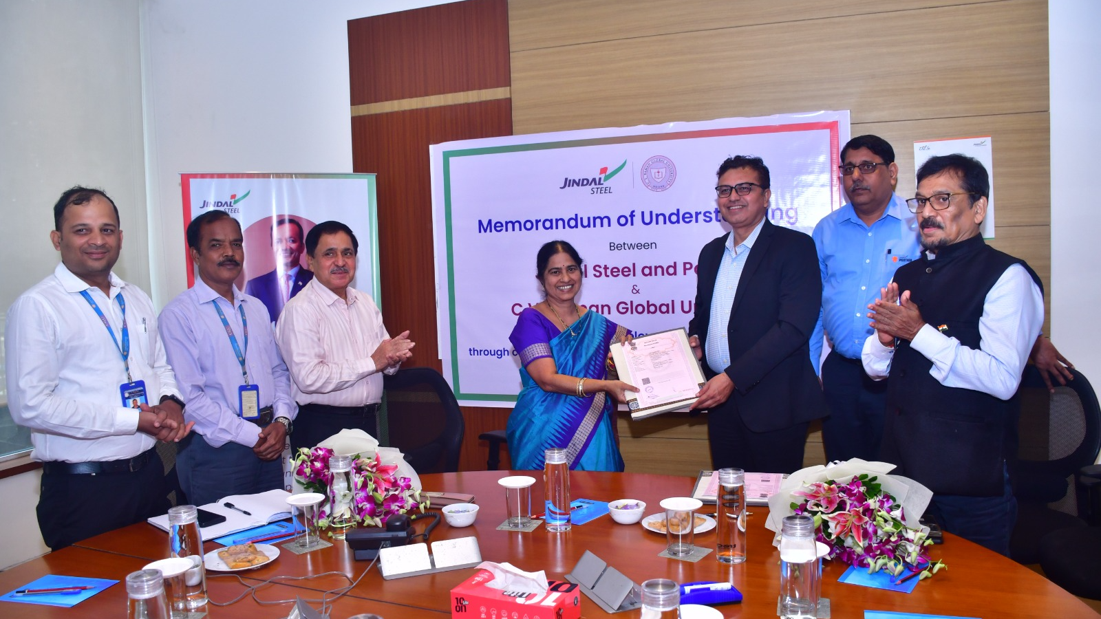 JSP signs MoU with C V Raman Global University to enhance workforce skills under “Dakshata” initiative