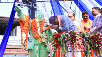 Dharmendra Pradhan pays tribute to BR Ambedkar