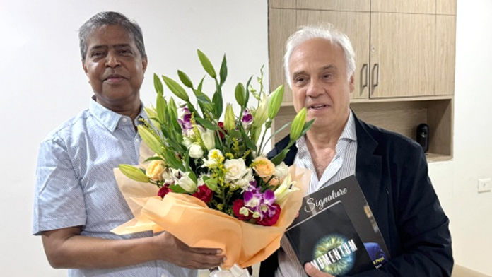 Spanish Ambassador meets SOA Founder President