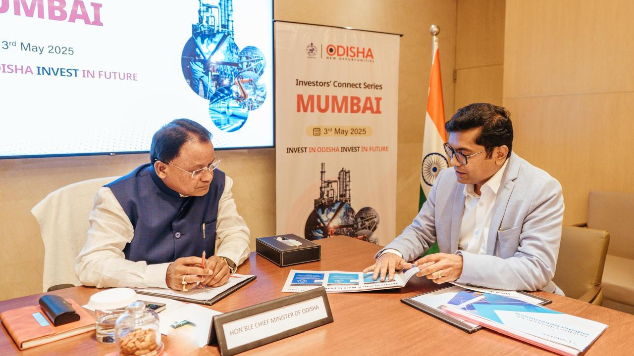 Odisha CM holds one-on-one meetings with industry leaders in Mumbai