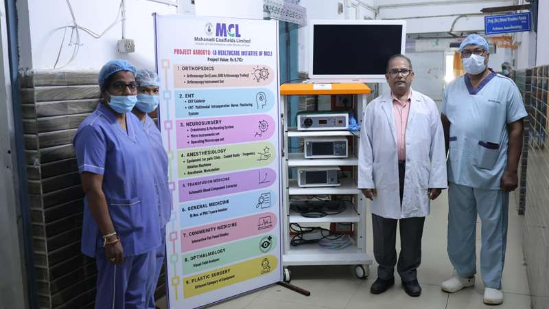 MCL upgrades medical facilities at VIMSAR, Burla