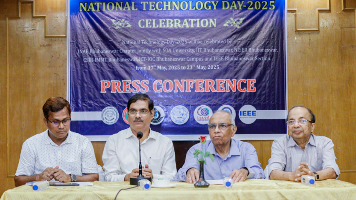 Lectures by four eminent scientists lined up in Bhubaneswar to mark National Technology Day