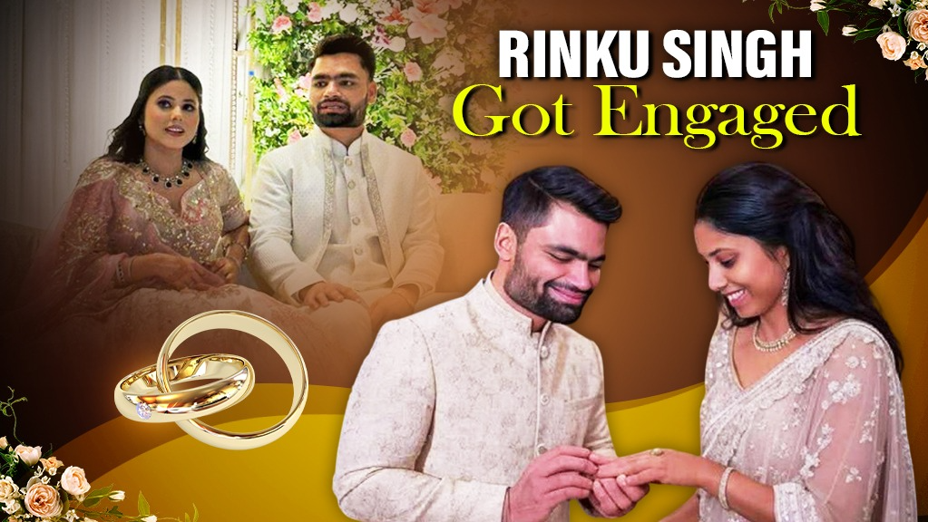 Cricketer Rinku Singh gets engaged to Samajwadi Party MP Priya Saroj in Lucknow