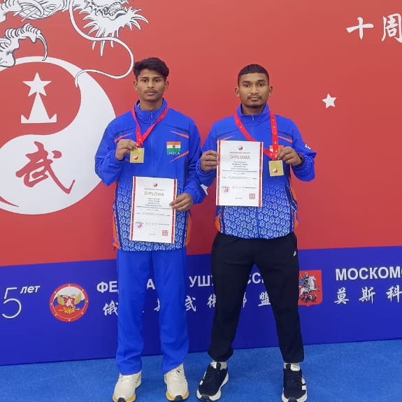Jindal Sports Hostel athletes secure double gold at Moscow Wushu Star International Championship 2025