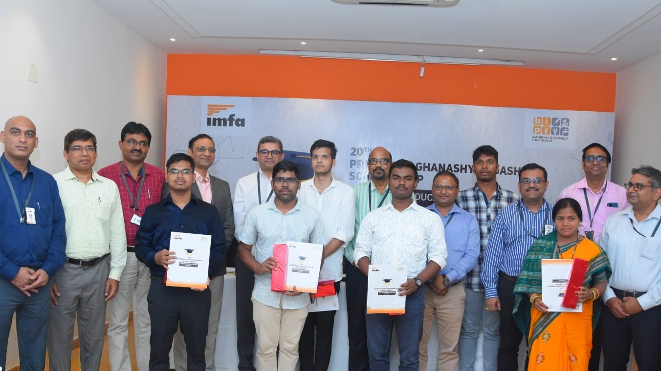 BIPF felicitates recipients of Prof. Ghanashyam Dash Scholarship (PGDS) 2024-25