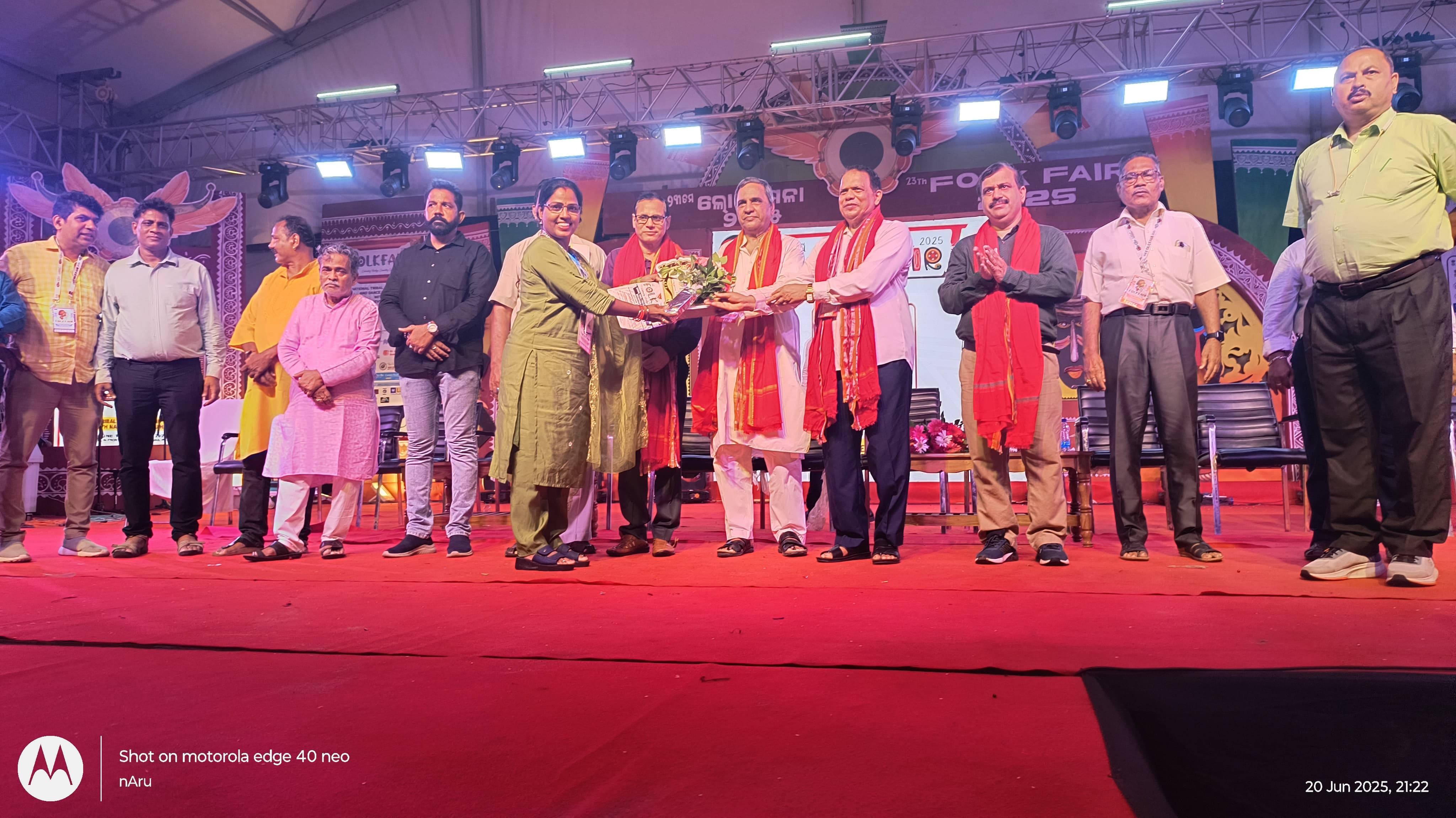 ECoR bags 1st prize at 23rd Folk Fair –2025 Exhibition at Puri