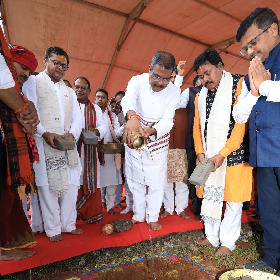 Dharmendra launches major projects at Central University of Odisha
