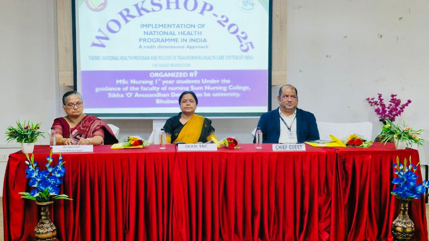 Nursing faculty of SOA organises 6-day workshop on national health policy