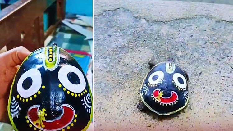 Lord Jagannath image on turtle: Two arrested in Bargarh
