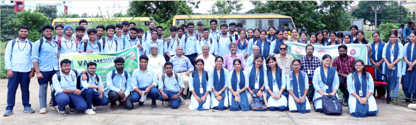 SOA NSS undertakes massive plantation drive
