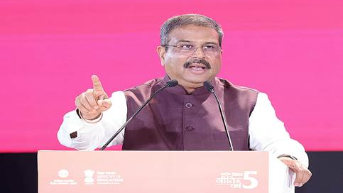 Dharmendra Pradhan inaugurates Akhil Bharatiya Shiksha Samagam 2025