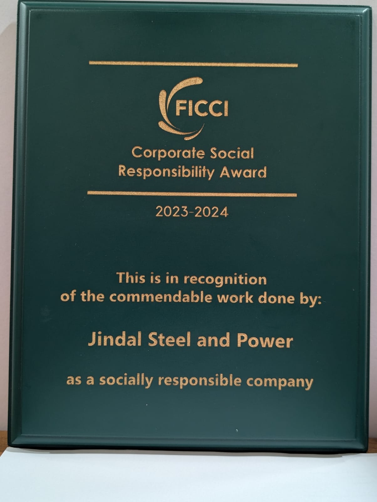 Jindal Foundation Wins FICCI 2025 Sports Award