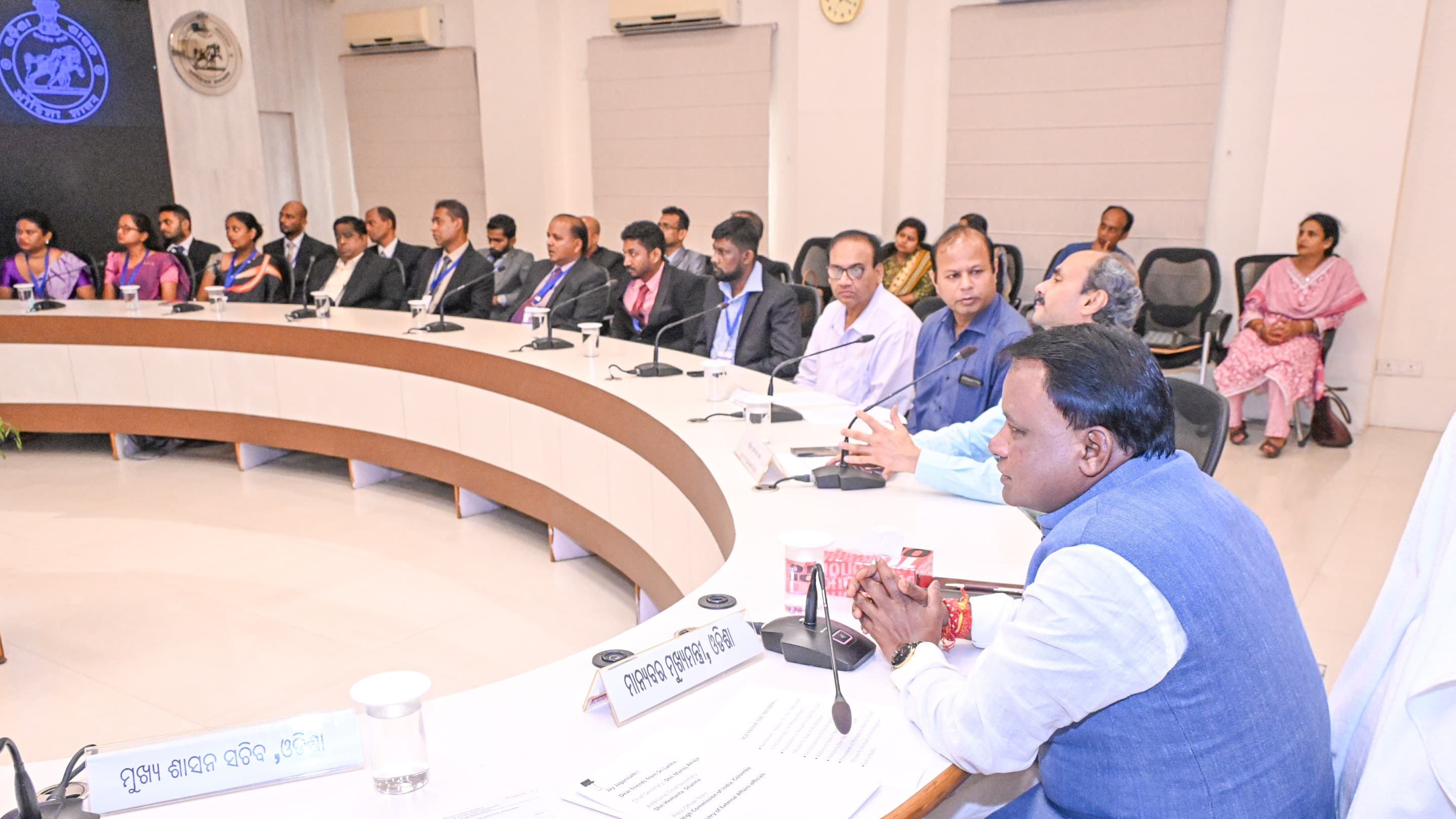 Sri Lankan delegation visits Odisha, meets CM Majhi