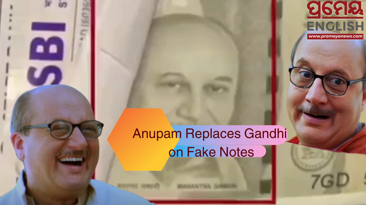 Actor Anupam Kher grabs social media attention on Gandhi Jayanti with seizure of fake bank notes 