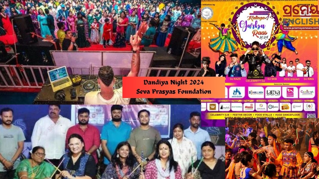 Navratri 2024: Dandiya Fever Grips Odisha Capital with Kalinga Garba Raas