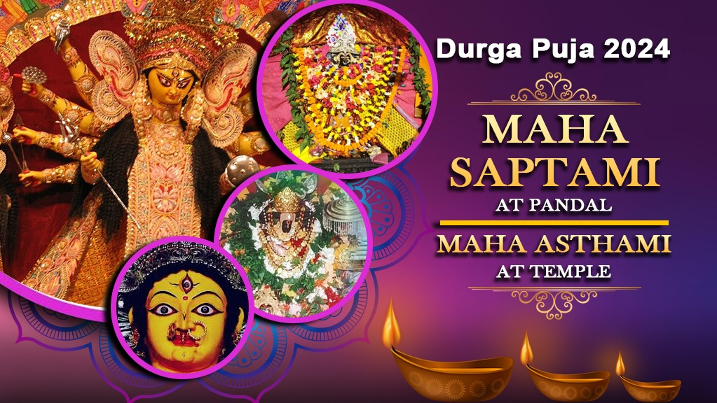 Durga Puja 2024: Maha Saptami at Mandaps, Durgastami at Temple