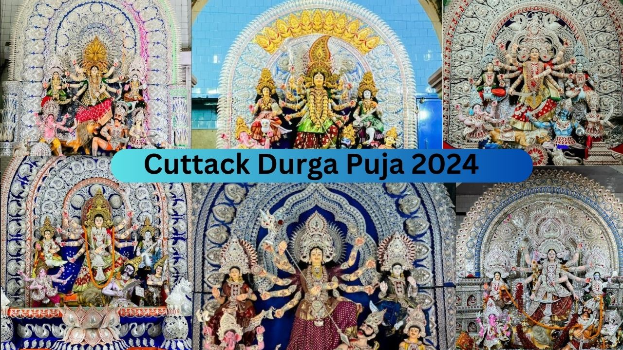 Cuttack Durga Puja 2024: A Showcase of Silver artistry of Durga Idols (In Pic)