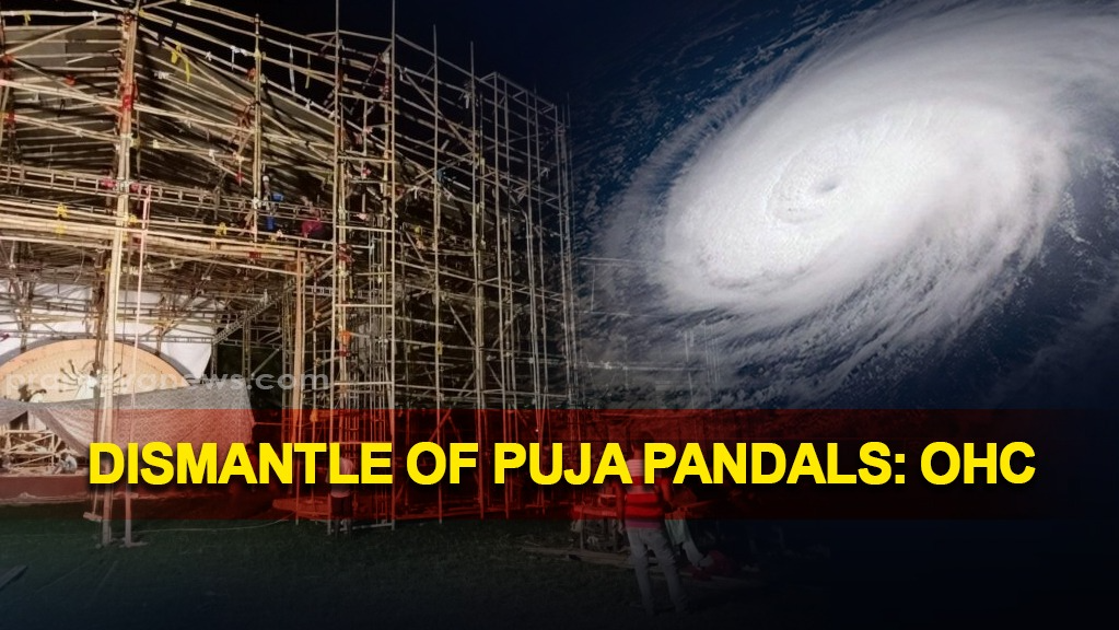 Cyclone Dana: Orissa HC Orders Removal of Illegal Puja Gates in Cuttack