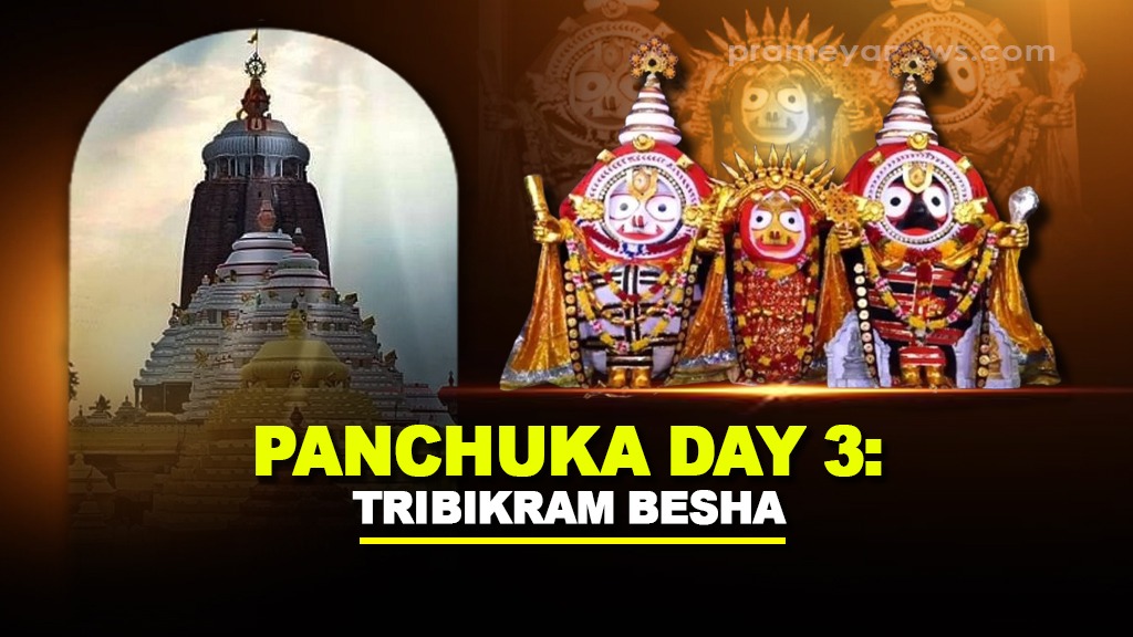 Panchuka Day 3: Devotees throng Srimandir to witness 'Tribikram Besha'