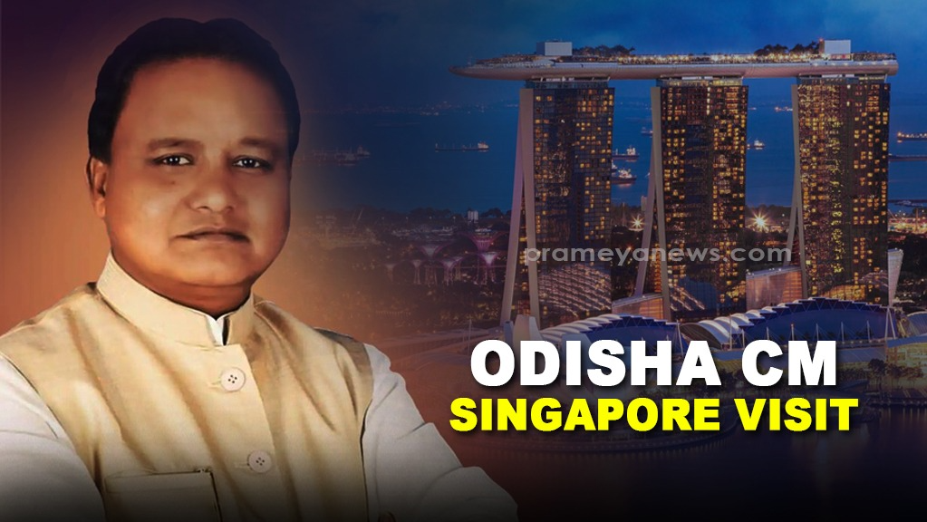 Odisha CM Visits Singapore for Investment Talks
