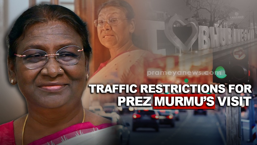 Odisha Traffic Updates: President Murmu's Visit