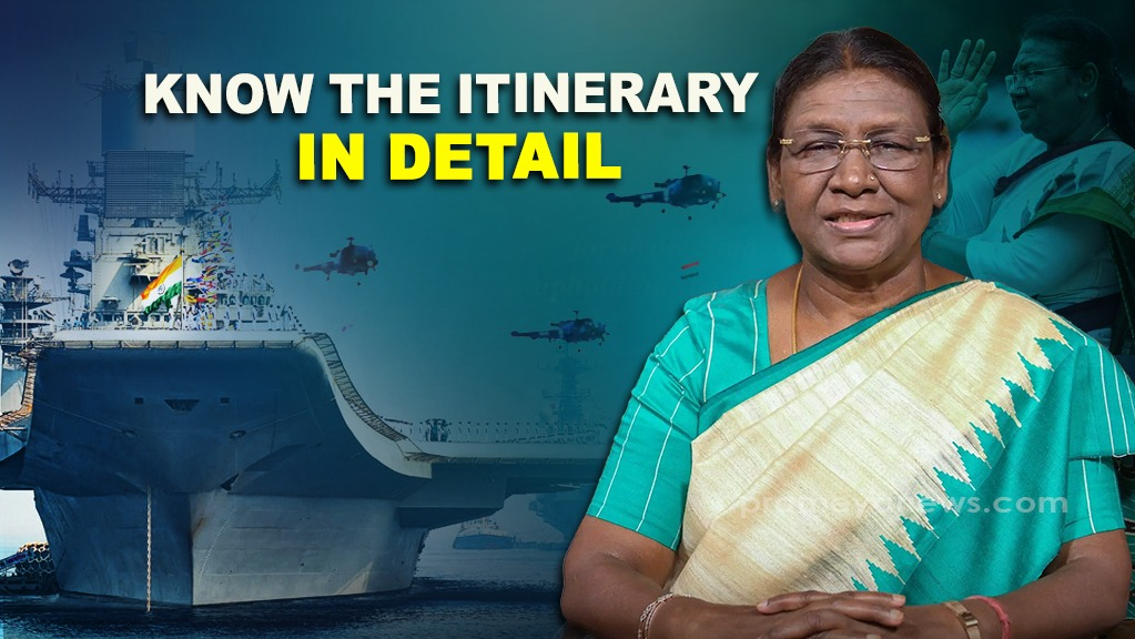 President Murmu's Odisha Visit: Navy Day, Jagannath Temple, OUAT Convocation