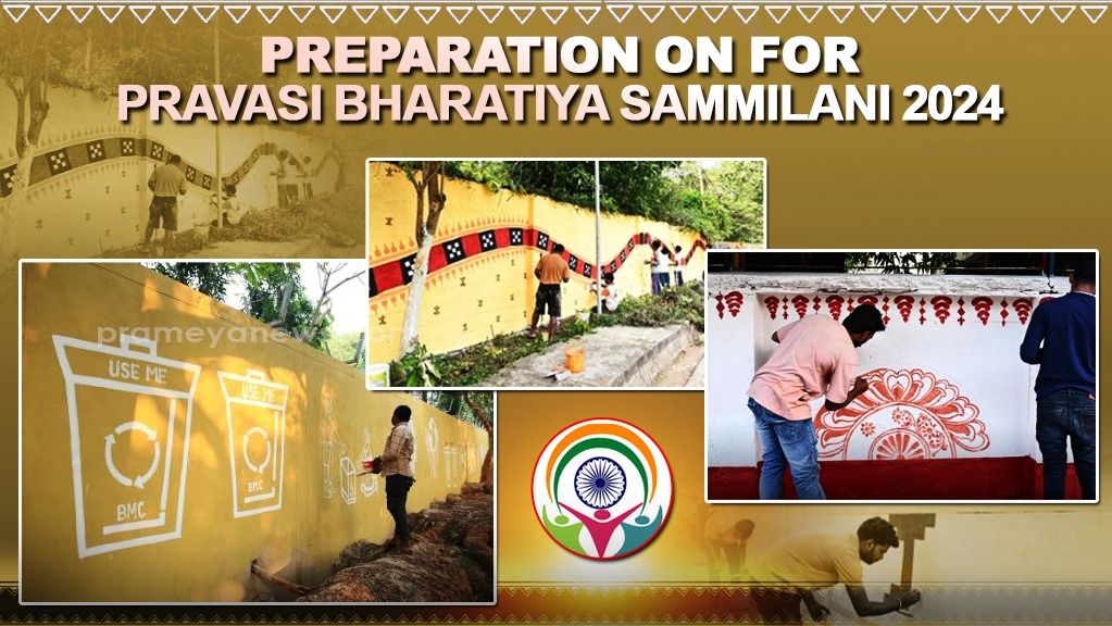 Bhubaneswar Murals: A Visual Treat for Pravasi Bharatiya Sammilani