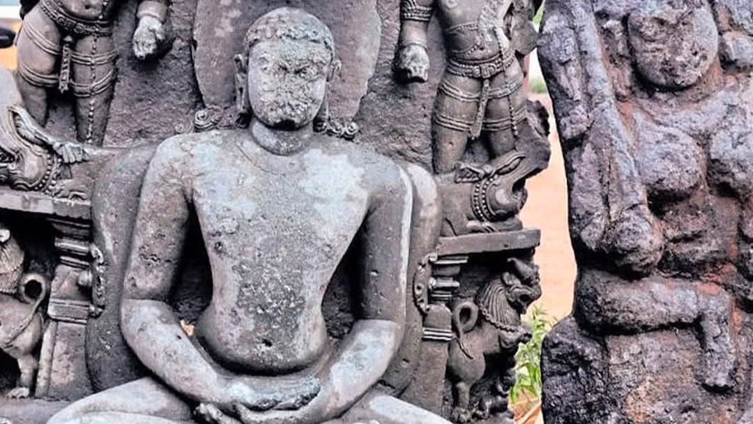 Ancient Shaiva & Buddhist sculptures unearthed in Odisha's Bhadrak