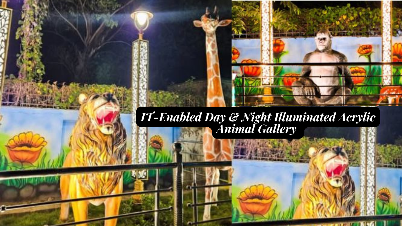 IT-Enabled Day & Night Illuminated Acrylic Animal Gallery inaugurated in Odisha’s Aska