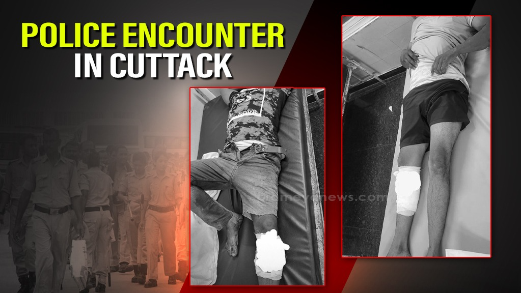 Two dreaded criminals injured in police encounter at Odisha’s Cuttack