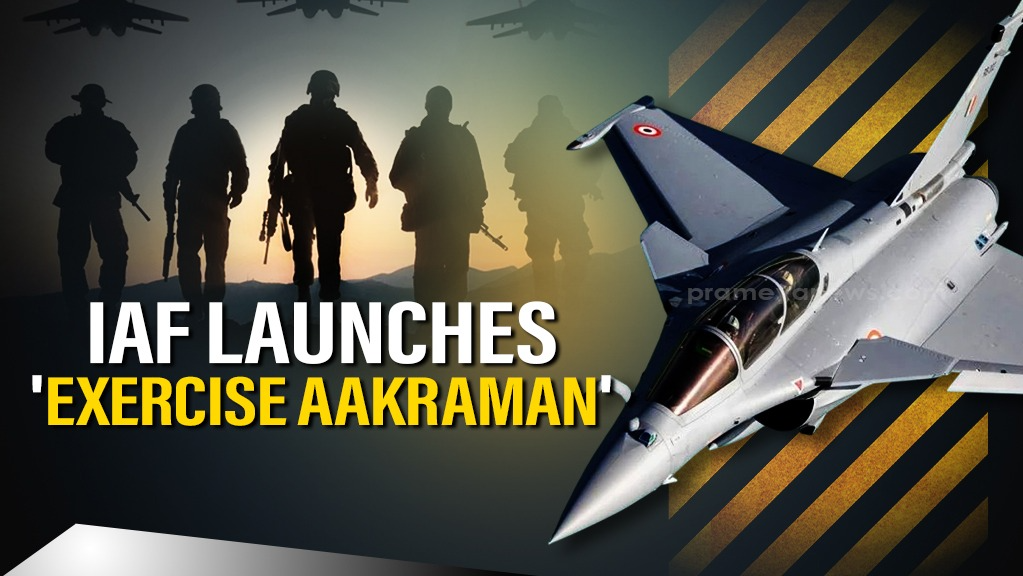 IAF launches 'Exercise Aakraman' to showcase high-intensity strike capabilities