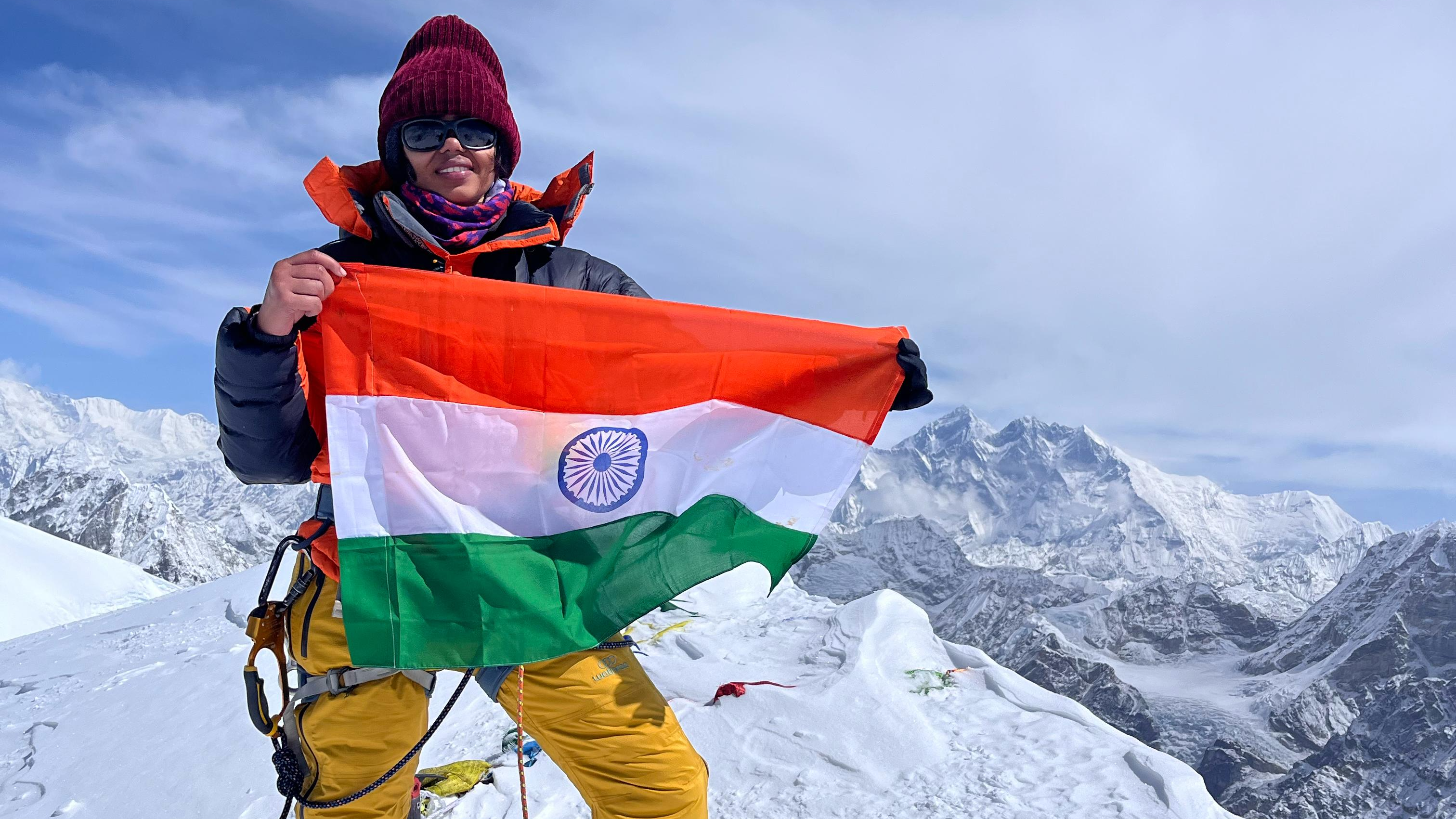 Odisha’s Madhusmita Patra Scales Nepal's Mount Meera