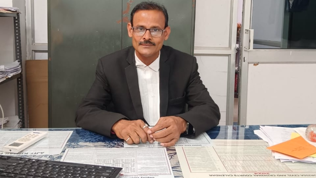 Anup Satapathy appointed as  Public Prosecutor in-charge in Bargarh