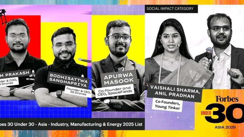 Odisha Youth in Forbes Asia 30 Under 30 2025