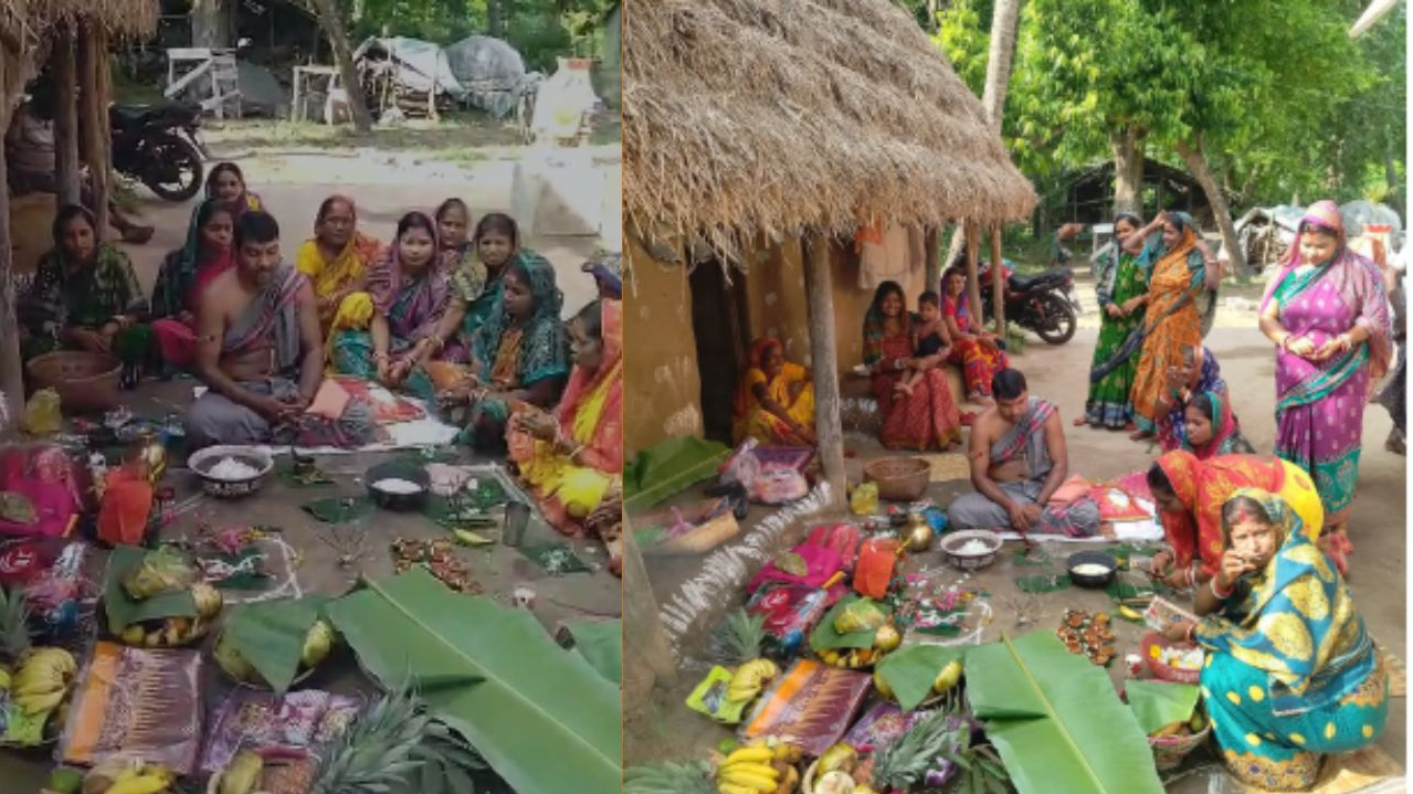 Village Women Keep Culture Alive with Savitri Puja
